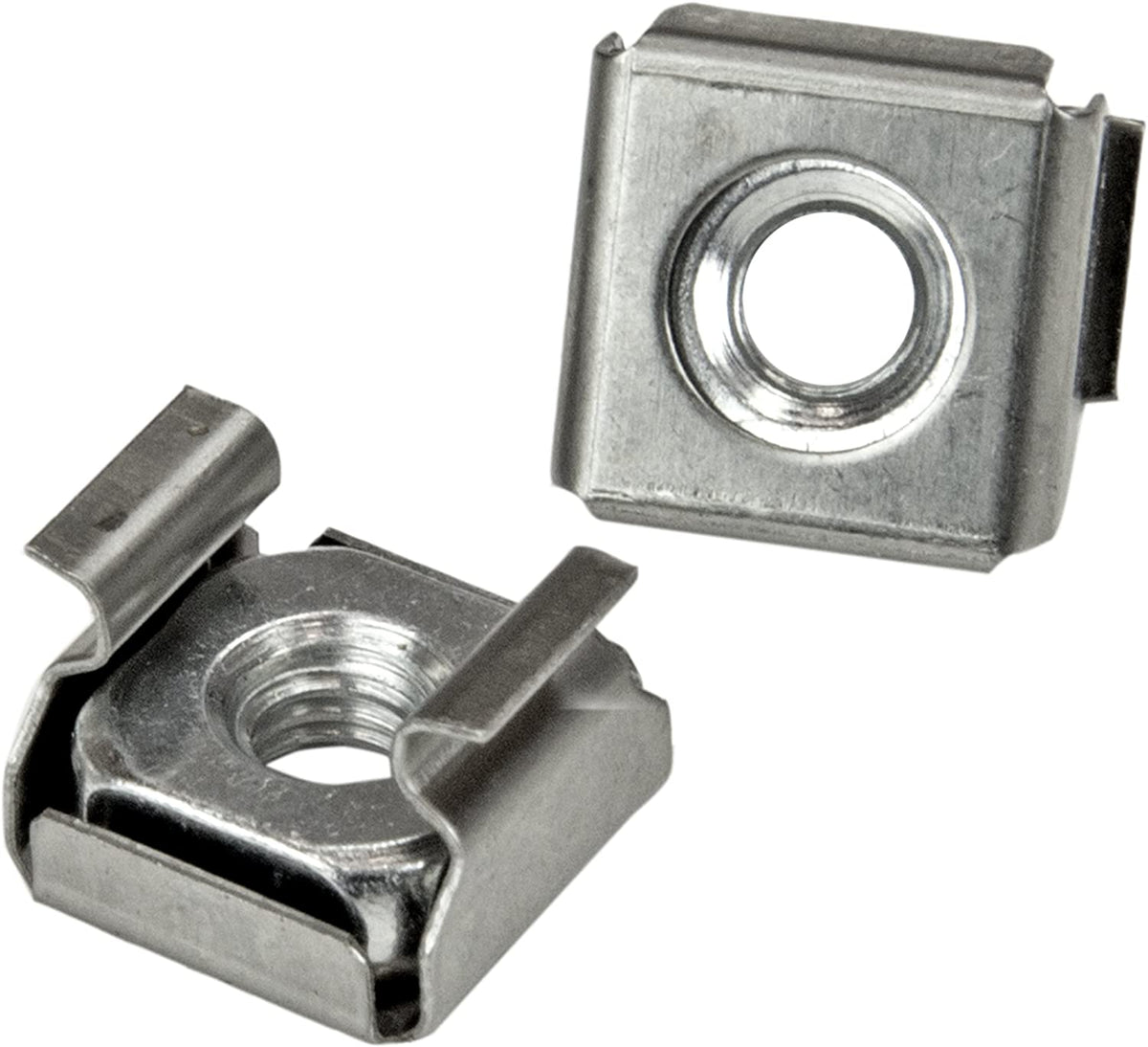 StarTech.com M5 Mounting Screws and Cage Nuts for Server Rack Cabinet - Pack of 100 Server Rack Screws (CABSCREWM52) 100x M5 Silver Cage Nuts and Mounting Screws