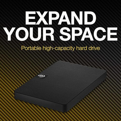 Seagate Expansion STKM2000400 2TB Portable Hard Drive, External, Black