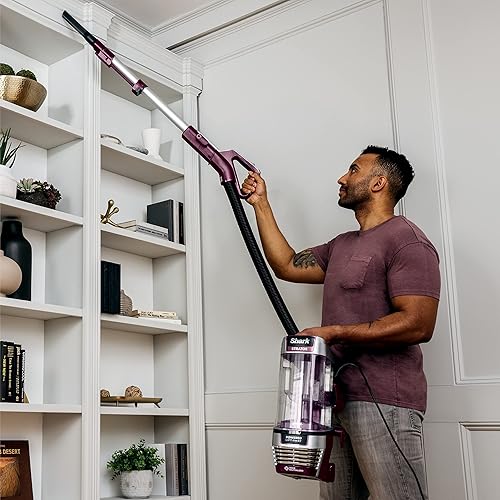Shark AZ3000C Stratos Upright Vacuum with DuoClean® PowerFins™ HairPro™, Powered Lift-Away®, Self-Cleaning Brushroll, and Odour Neutralizer Technology