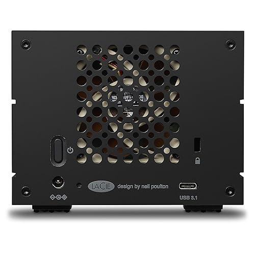 LaCie 2big RAID 48TB External Hard Drive Desktop HDD – USB-C, 7200 RPM Enterprise Class Drives, for Mac and PC Desktop, Rescue Services (STHJ48000800)