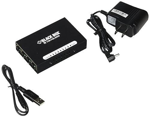 Black Box S110 Wire Manager, Black