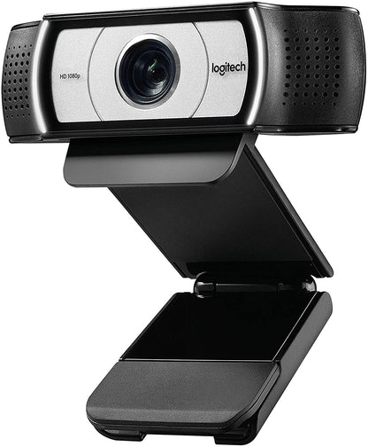 Logitech C930e 1080P HD Video Webcam - 90-Degree Extended View, Microsoft Lync 2013 and Skype Certified - Black Standard Packaging