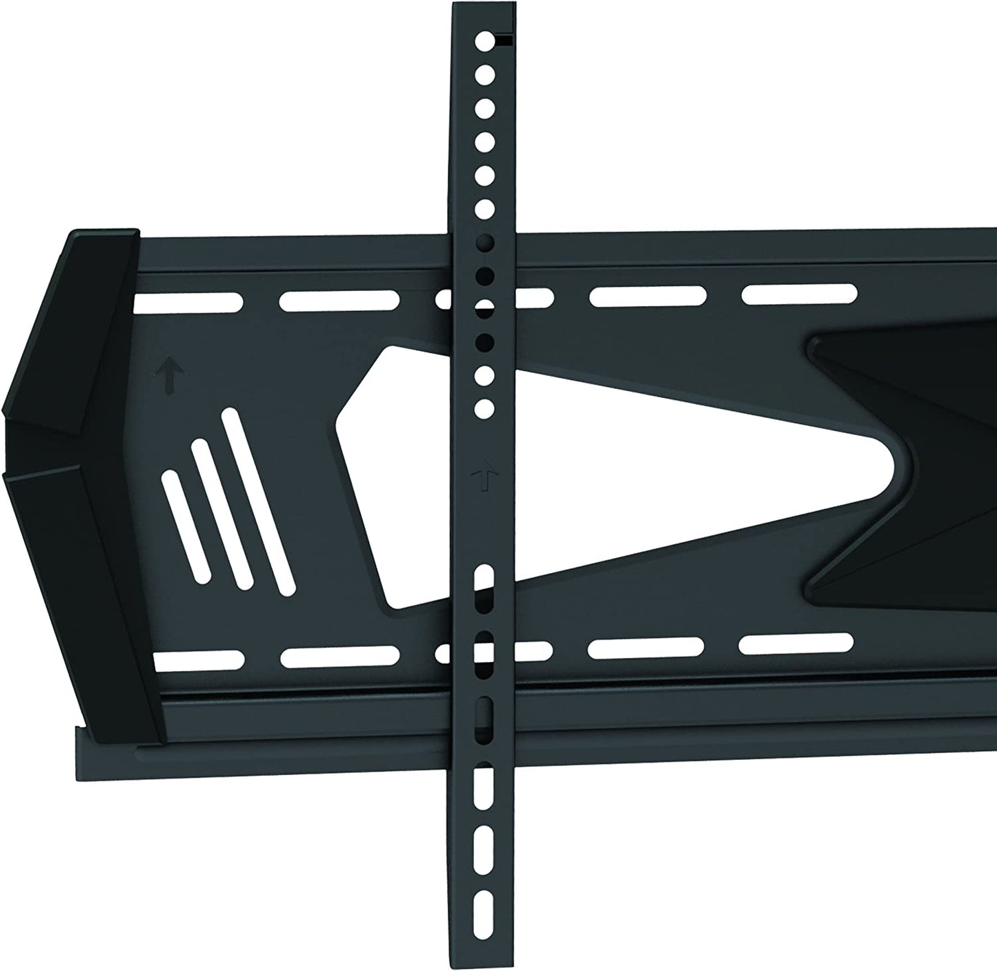 StarTech.com Low Profile TV Mount - Fixed - Black Anti-Theft TV Wall Mount 37in to 70in - VESA Wall Mount - Monitor Mount - Slim TV Mount 37"-75" Fixed