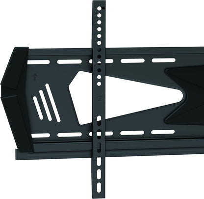StarTech.com Low Profile TV Mount - Fixed - Black Anti-Theft TV Wall Mount 37in to 70in - VESA Wall Mount - Monitor Mount - Slim TV Mount 37"-75" Fixed