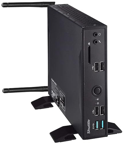 Shuttle Barebone DS10U CEL FANLESS 65W CEL-4205U,2XD4,HDMI,VGA,DP,4XUSB3,4XUSB2,2LAN