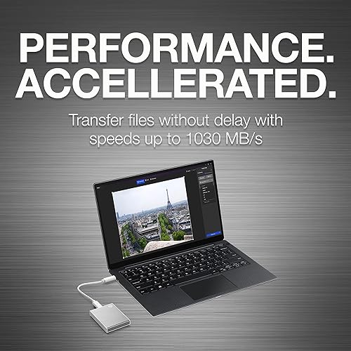 Seagate One Touch STKG500401 External Solid State Drive 500 GB Silver