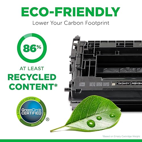 Clover Remanufactured MICR Toner Cartridge for Lexmark 52D0HA0(M), 52D1H00(M), 52D1H0L(M) | Black | High Yield