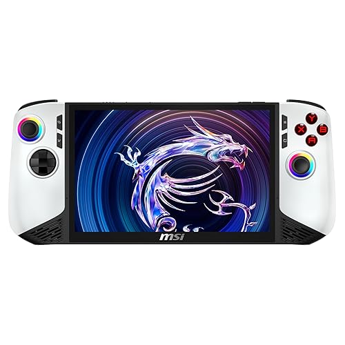 MSI Handheld Claw 8 AI+ A2VM Polar Tempest Edition, 8" FHD+ 120Hz, Intel® Core™ Ultra 7-258V, 32GB LPDDR5x Memory, 2TB NVMe SSD, WiFi 7, Windows 11 Home