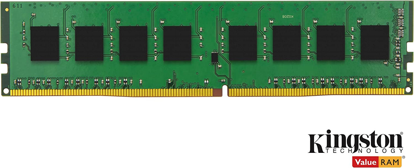 Kingston ValueRAM 32GB 3200MT/s DDR4 Non-ECC CL22 DIMM 2Rx8 1.2V KVR32N22D8/32 Desktop Memory 32 GB (2Rx8 1.2V) DDR4 3200MT/s