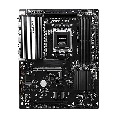 ASRock B850 PRO-A AM5 AMD B850 SATA 6Gb/s ATX Motherboard