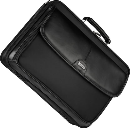 Targus Trademark Notepac Plus Carrying Messenger Bag with Shoulder Straps fit up to 16-Inch Laptop/Notebook, Black (CTM400) Deluxe Carrying Case