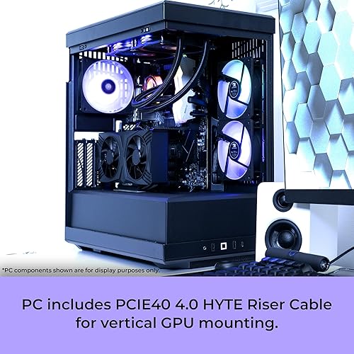 iBUYPOWER Y40 PRO Black Gaming PC Desktop Computer AMD Ryzen 7 9800X3D CPU, AMD Radeon RX 7800 XT 16GB GPU, 32GB DDR5 RGB 5200MHz RAM, 2TB NVMe SSD, Windows 11 Home, Keyboard, Mouse - Y40BA7R78XT01