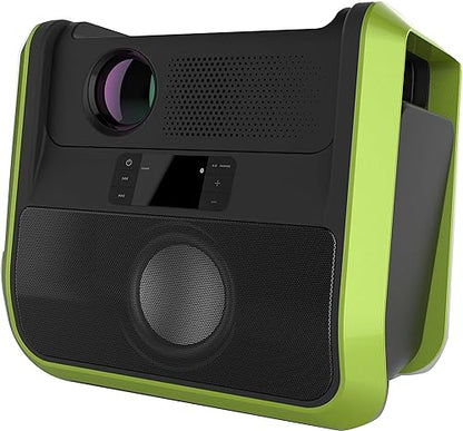 RCA RPJ060-NEON/GRAPHITE Portable 480p Projector Entertainment System (Neon/Graphite)