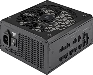 Corsair RM850x Shift Fully Modular ATX Power Supply - Modular Side Interface - ATX 3.0 &amp; PCIe 5.0 Compliant - Zero RPM Fan Mode - 105°C-Rated Capacitors - 80 Plus Gold Efficiency - Black RMx Shift (ATX 3.0 &amp; PCIe 5.0) 850W