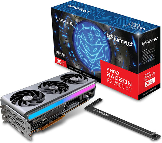 Sapphire technology Sapphire 11323-01-40G Nitro+ AMD Radeon RX 7900 XT Vapor-X Gaming Graphics Card with 20GB GDDR6, AMD RDNA 3