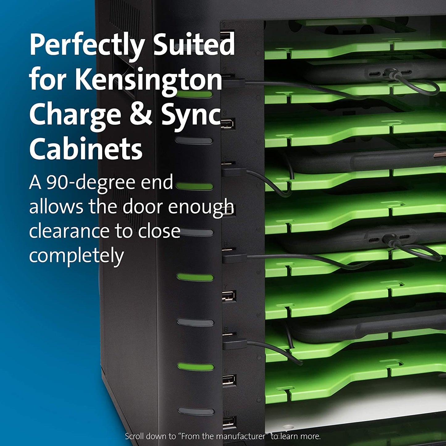 Kensington Charge and Synch Cable USB-C - 5 Pack (K65610WW)