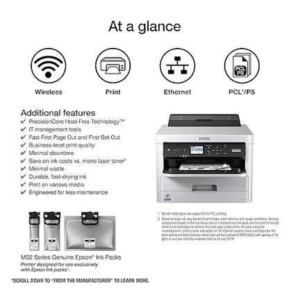Workforce Pro WF-M5299 Workgroup Monochrome Printer Mono + PS/PCL