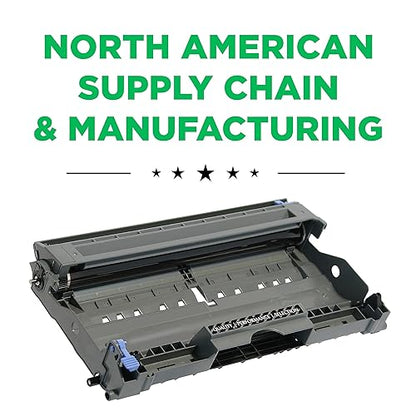 Clover Remanufactured Drum Unit for Brother DR350 | Black