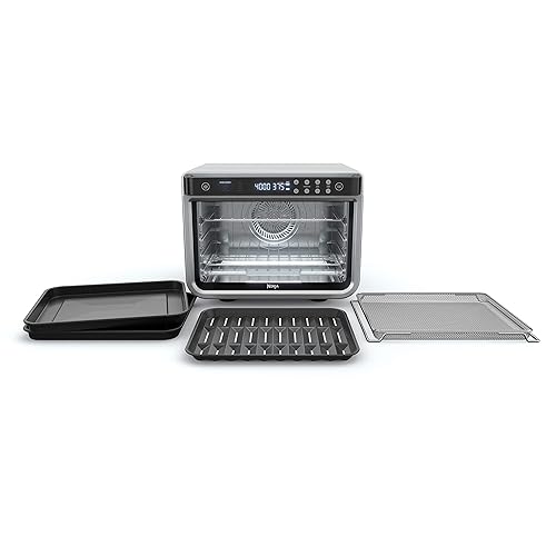 Ninja DT201C, Foodi 10-in-1 XL Pro Air Fry Oven, Stainless steel, 1800W (Canadian version) XL Air Fry Oven