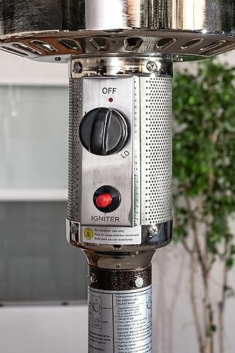Bond Manufacturing 52156 87 Tall 46,000 BTU Patio Heater, Bronze