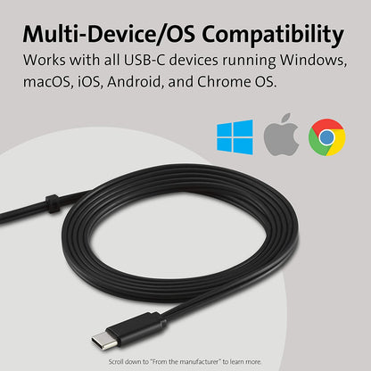 Kensington Hi-Fi USB-C Headphones with Mic (K97457WW) USB-C with mic
