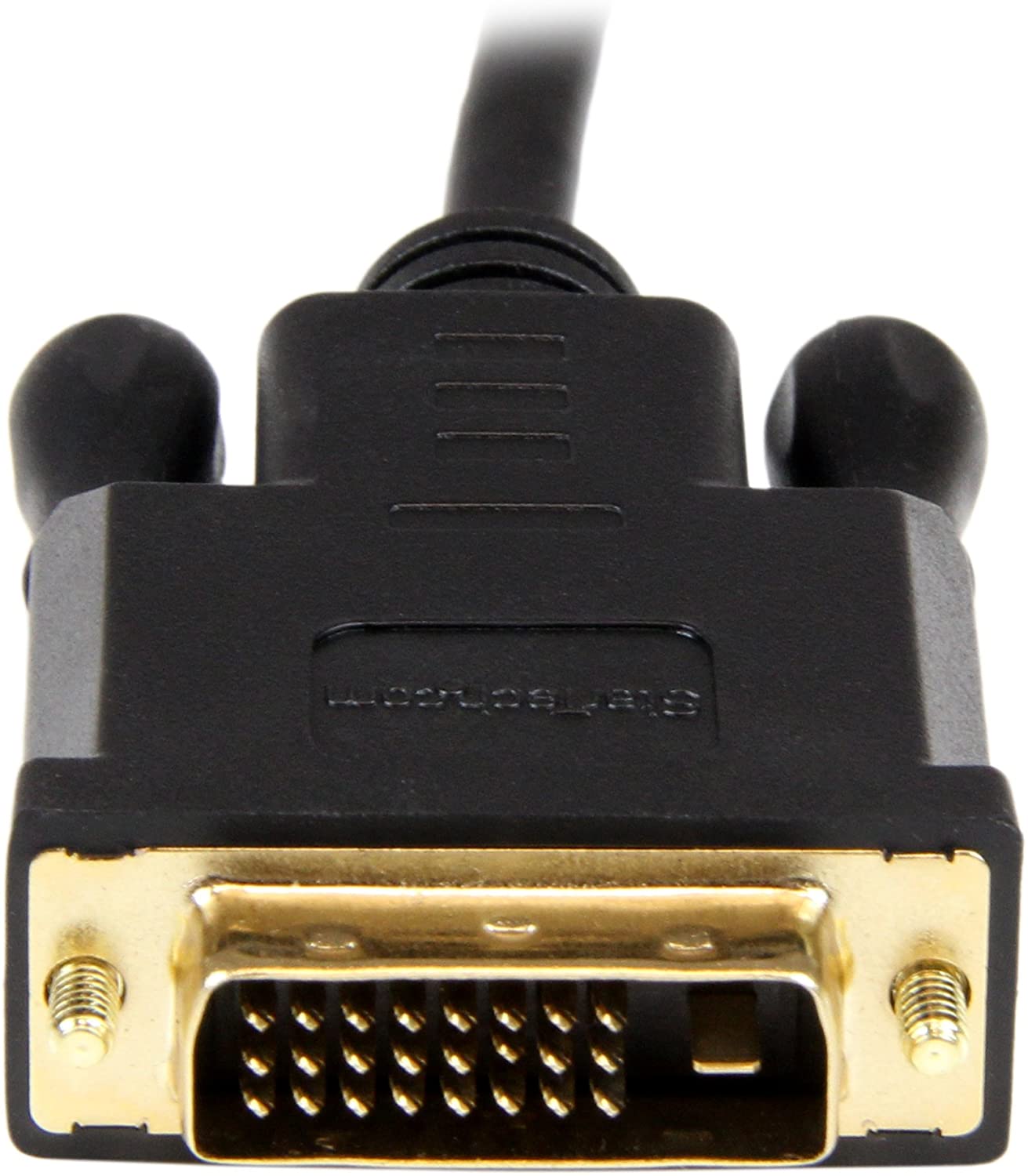 StarTech.com 6ft (1.8m) DisplayPort to DVI Cable - 1080p Video - Active DisplayPort to DVI Adapter Cable - DisplayPort to DVI-D Cable Single Link - DP 1.2 to DVI Monitor Cable Converter (DP2DVIMM6BS) 6 ft / 2 m