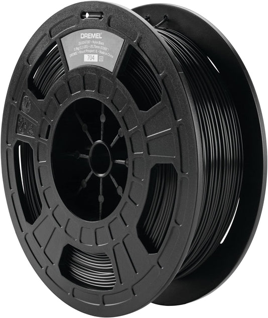 Dremel DF45-NYP-B Nylon 3D Printer Filament, 1.75 mm Diameter, Black
