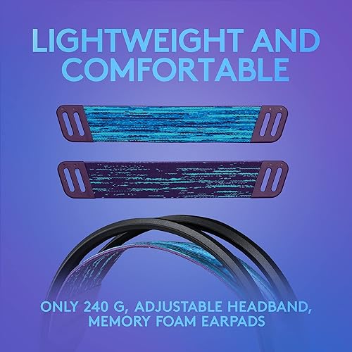 Logitech G335 Wired Gaming Headset, with Microphone, 3.5mm Audio Jack, Comfortable Memory Foam Earpads, Lightweight, Compatible with PC, Playstation, Xbox, Nintendo Switch - Black Black Wired