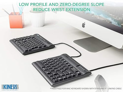 Kinesis USB Freestyle2 Keyboard for Mac (20 Extended Separation)