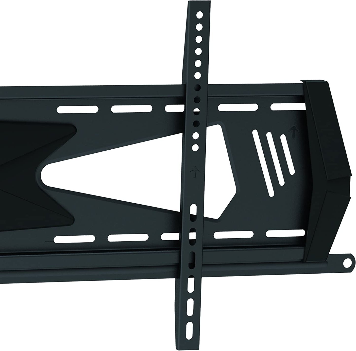 StarTech.com Low Profile TV Mount - Fixed - Black Anti-Theft TV Wall Mount 37in to 70in - VESA Wall Mount - Monitor Mount - Slim TV Mount 37"-75" Fixed