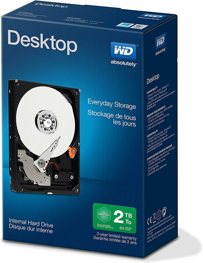 Western digital WD 2 TB 3.5-Inch Desktop Mainstream WDBH2D0020HNC-NRSN