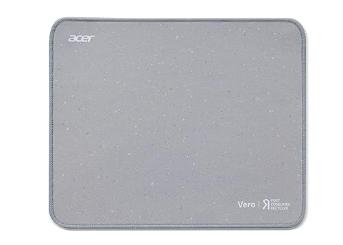 Acer Vero ECO Gray Mouse Pad - Made with Post-Consumer Recycled (PCR) Material