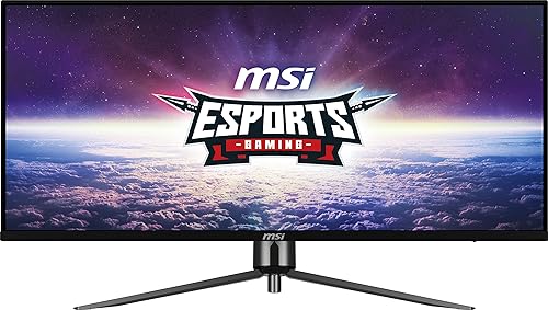 MSI MAG401QR, 40 Gaming Monitor, 3440 x 1440(UWQHD), IPS, 155Hz, FreeSync Premium, HDR400, HDMI, Displayport, USB C, Tilt
