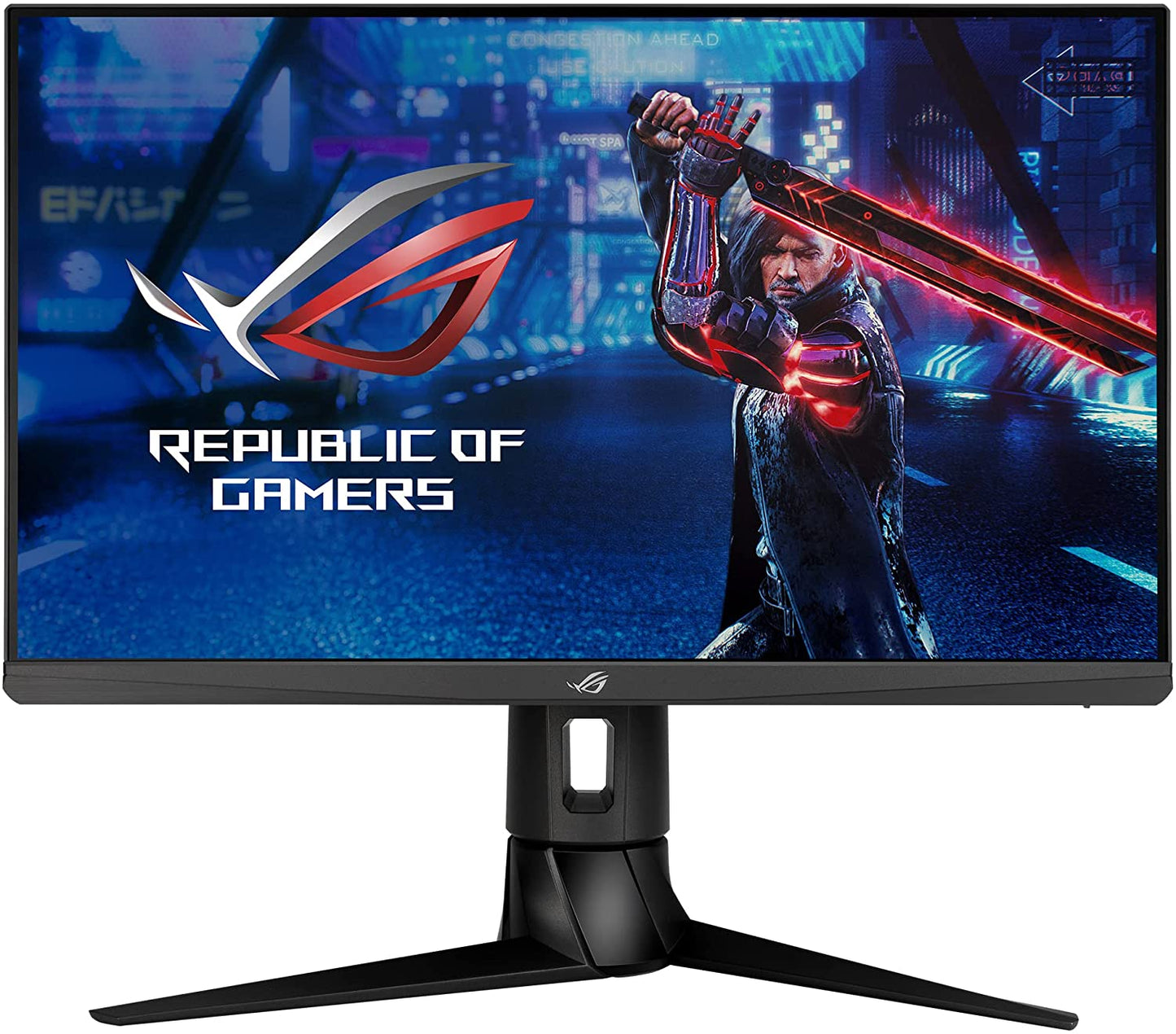 ASUS ROG Strix 23.8” 1080P HDR Gaming Monitor (XG249CM) - Full HD, IPS, 270Hz, 1ms, Extreme Low Motion Blur Sync, FreeSync Premium, 105% sRGB, Eye Care, USB-C, DisplayPort, HDMI, Height Adjustable