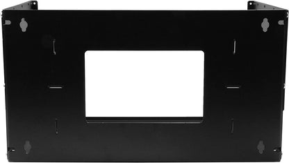 StarTech.com 4U Open Frame Wall Mount Network Rack w/ Built in Shelf - 2-Post Adjustable Depth (12" to 18") Equipment Rack - 75.2lbs (WALLSHELF4U) 4U Adjustable Depth w Shelf