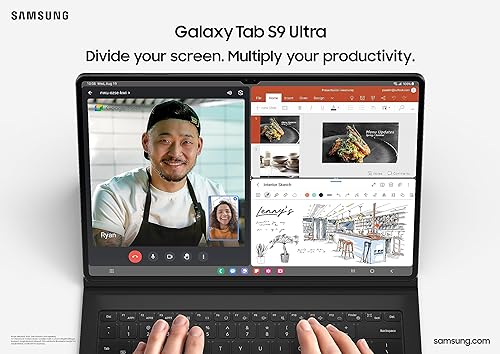 Samsung Galaxy Tab S9 Ultra, Graphite, Snapdragon 8 Gen 2 (Gaming), 14 dynamic AMOLED 2x, 12 GB RAM, Android Tablet, Dex(connectivity), S-Pen, IP68 rating (CAD version and Warranty) Graphite 512 GB S9 Ultra Tab Only