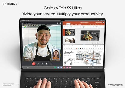 Samsung Galaxy Tab S9 Ultra, Graphite, Snapdragon 8 Gen 2 (Gaming), 14 dynamic AMOLED 2x, 12 GB RAM, Android Tablet, Dex(connectivity), S-Pen, IP68 rating (CAD version and Warranty) Graphite 512 GB S9 Ultra Tab Only