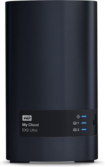 Western digital WD 8TB My Cloud EX2 Ultra Network Attached Storage - NAS - WDBVBZ0080JCH-NESN 8TB Storage