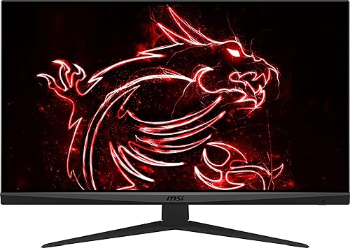 MSI UHD IPS Gaming HDR Ready 1ms 3840 x 2160 60Hz Refresh Rate 28 Gaming Monitor (Optix G281UV) , Black
