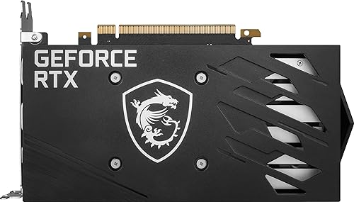MSI Gaming RTX 3050 Gaming X 6G Graphics Card (NVIDIA RTX 3050, 96-Bit, Boost Clock: 1507 MHz, 6GB GDDR6 14 Gbps, HDMI/DP, Ampere Architecture)