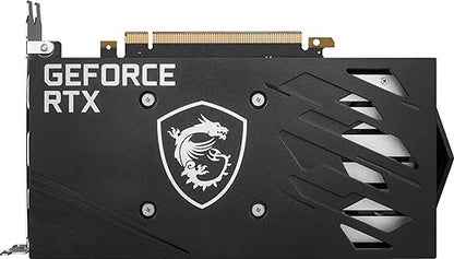 MSI Gaming RTX 3050 Gaming X 6G Graphics Card (NVIDIA RTX 3050, 96-Bit, Boost Clock: 1507 MHz, 6GB GDDR6 14 Gbps, HDMI/DP, Ampere Architecture)