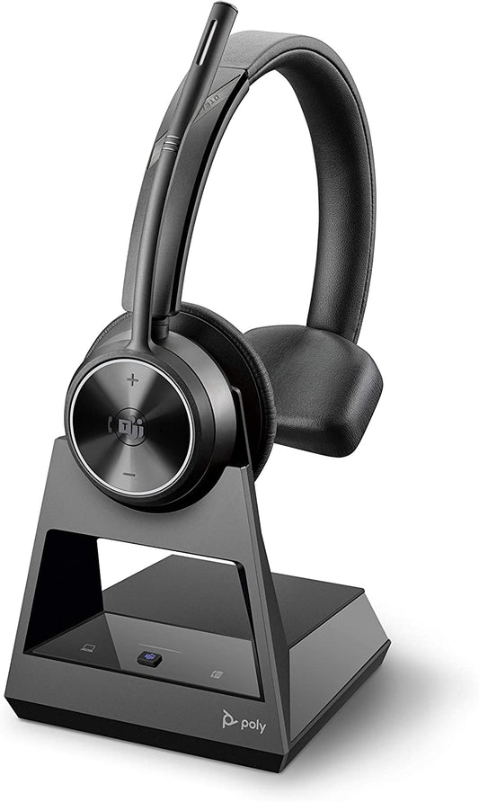 Plantronics Poly Savi 7310-M Ultra-Secure Wireless DECT Headset System - Microsoft Teams Certified Version Single Ear