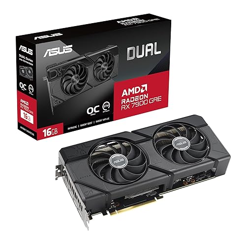 ASUS TUF Gaming Radeon™ RX 7900 GRE OC Edition 16GB GDDR6 Graphics Card (PCIe 4.0, HDMI 2.1, DisplayPort 2.1)