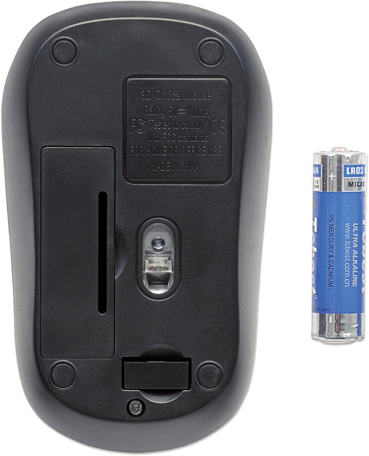 ICI179409 - Manhattan 179409 Success Wireless Optical Mouse (Orange Black)