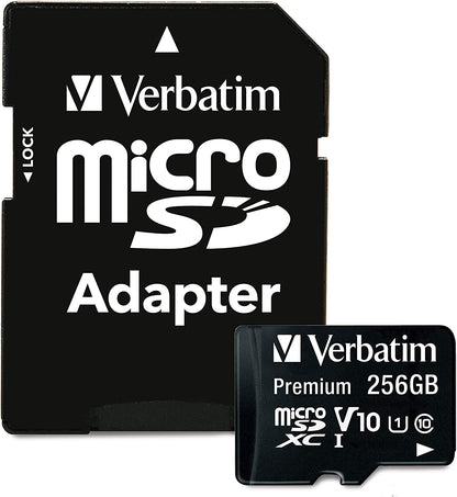 Verbatim Premium 256 GB Class 10/UHS-I (U1) microSDXC 256GB