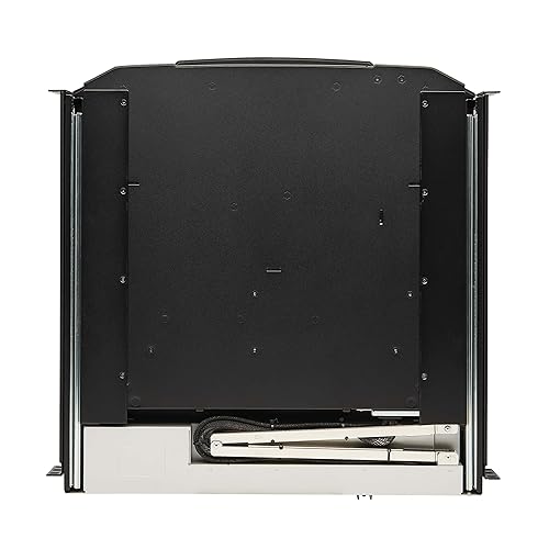 Tripp Lite Rackmount KVM Console, Short Depth 1U Rack Mount Monitor Keyboard Splitter, 18.5 HD LCD Screen, HDMI & USB Ports - Windows, Mac, Linux, & Sun Compatible - 1-Year Warranty (B021-SWHD-K)