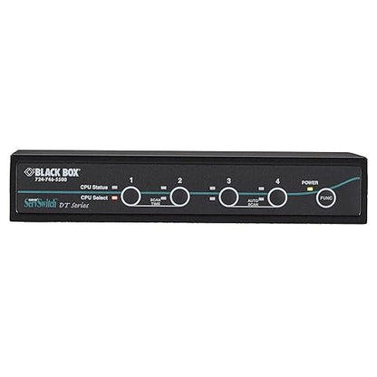 Black Box ServSwitch DT DVI 4-Port with Emulated USB Keyboard/Mouse