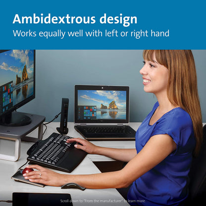 Kensington® Conform Wrist Rest, SmartFit®, Ergonomic Design (K55787US)