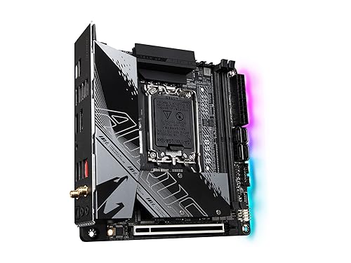 GIGABYTE B760I AORUS PRO DDR4 (LGA 1700/ Intel/ B760/ Mini-ITX/ DDR4/ Dual M.2/ PCIe 4.0/ USB 3.2 Gen2X2 Type-C/WiFi 6/ Intel 2.5GbE LAN/Q-Flash Plus/Motherboard)
