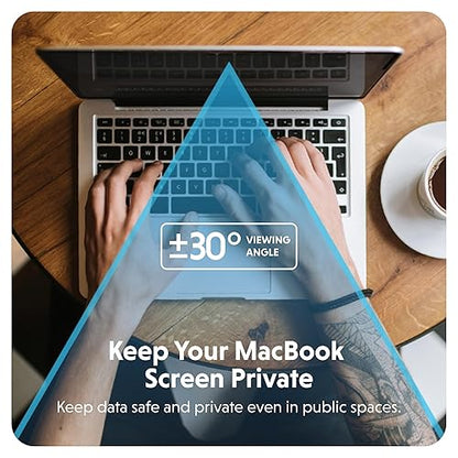 HyperShield Magnetic Privacy Screen for MacBook for MacBook Air 13.6"